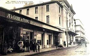1425- Oran - Rue Alsace-Lorraine avec la Grande Poste